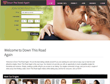 Tablet Screenshot of downthisroadagain.com